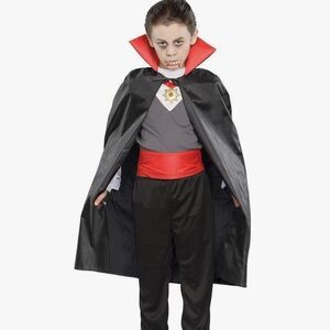 Seasons vampire child costume. NWT small 6. Includes: cape, cummerbund, pants